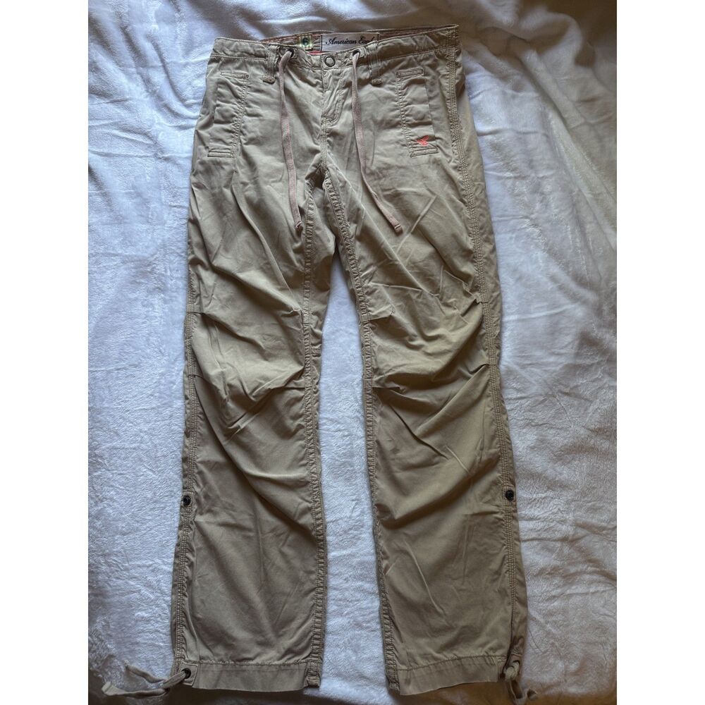 Y2K Vintage American Eagle Low Rise Gorpcore Cargo Pants 6